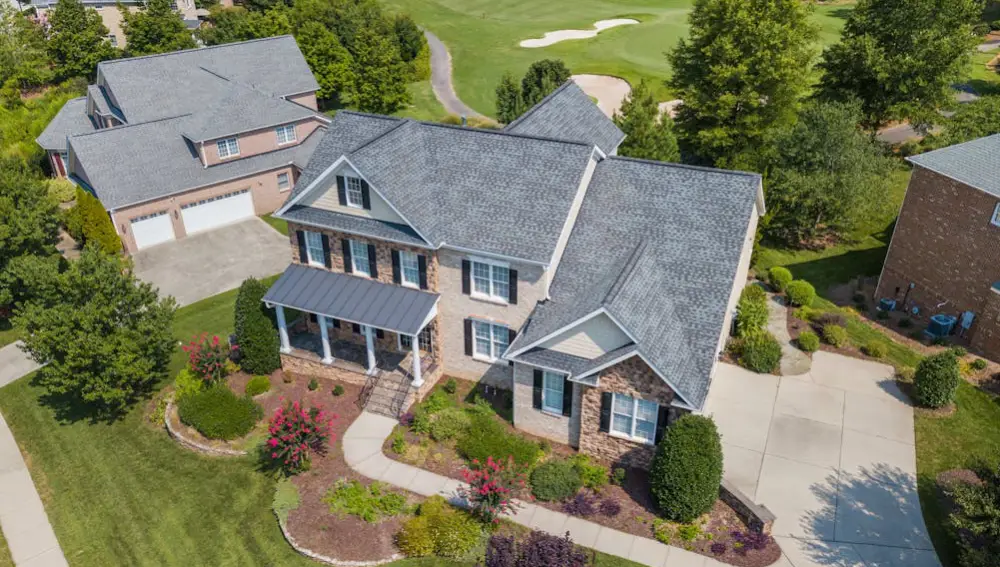 Missing shingle repair