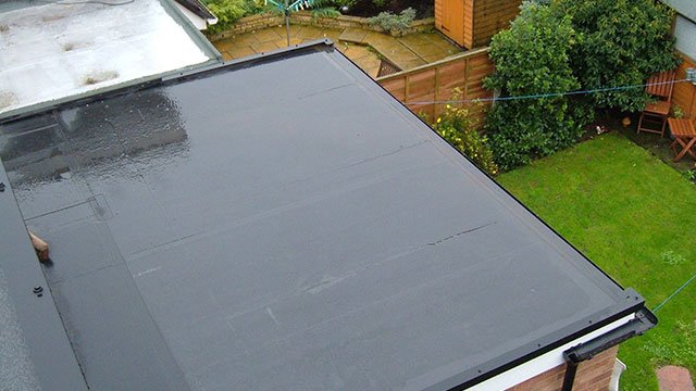 Residential EPDM rubber roof
