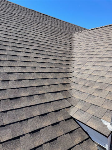 After — new roof installation