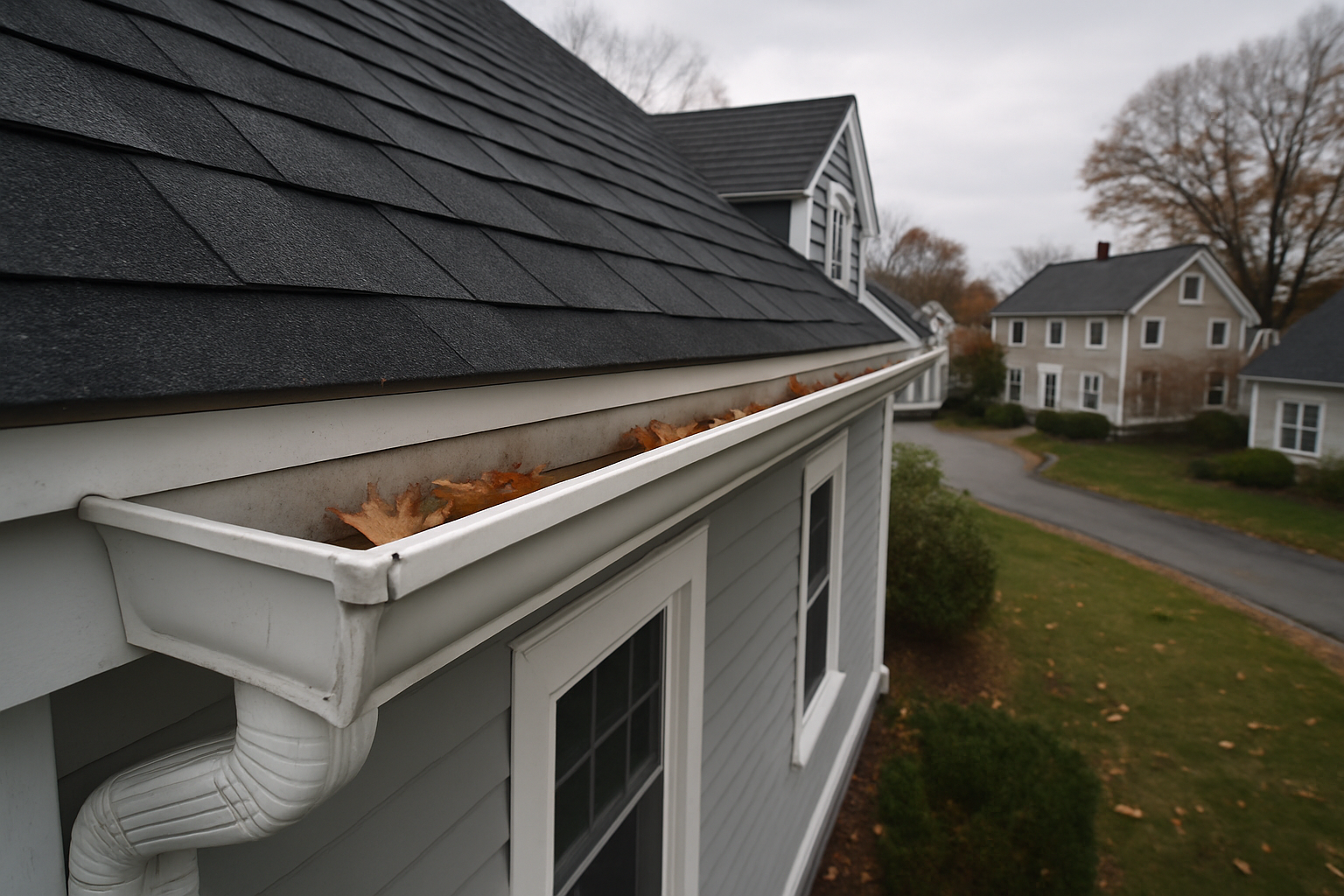 Why Improper Gutter Slope Causes Serious Water Damage on North Shore Properties